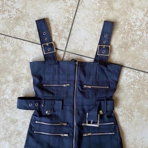 We Wore What Plaid Overalls - Picture 5 of 10